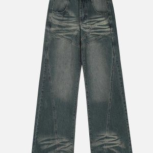retro patchwork jeans vintage & edgy denim 6712