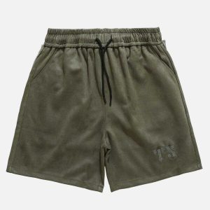 retro removable cloth shorts   youthful & customizable style 1680