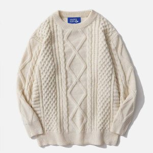 retro rory gilmore sweater   chic knit design trending 1207