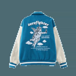 retro zerofighter jacket   dynamic & iconic streetwear 6853
