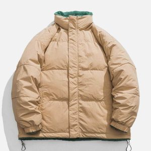 reversible sherpa coat winter essential & luxurious feel 2326