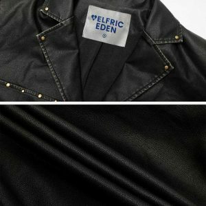 revolutionary deconstructive design leather jacket 5163