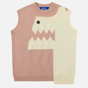 revolutionary dinosaur sweater vest urban statement 3078