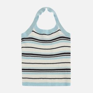 sexy stripe cami top chic & vibrant y2k essential 2196
