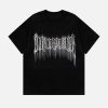 shadow moon tee with plastisol print youthful & dynamic 5162