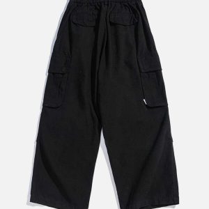 sleek discreet pocket pants   minimalist urban appeal 4436