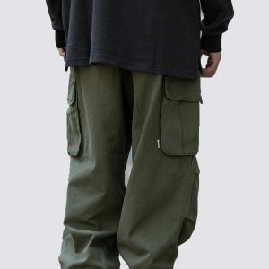 sleek discreet pocket pants   minimalist urban appeal 4652