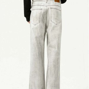 sleek loose wash jeans timeless & youthful appeal 2050