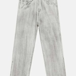 sleek loose wash jeans timeless & youthful appeal 6918