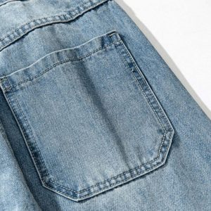 sleek plain wash jeans classic & youthful style 5360