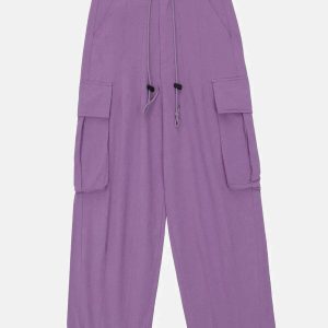 sleek side pocket pants   minimalist & urban fit 8184