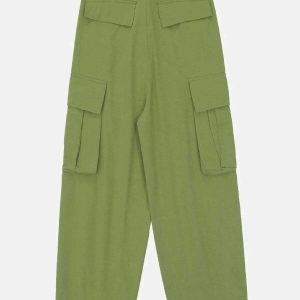 sleek side pocket pants   minimalist & urban fit 8230