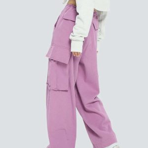 sleek side pocket pants   minimalist & urban fit 8540