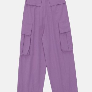sleek side pocket pants   minimalist & urban fit 8642