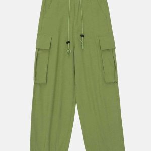 sleek side pocket pants   minimalist & urban fit 8950