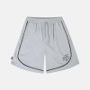sleek solid color shorts   minimalist urban comfort 1590