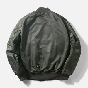 sleek solid color zipup coat winter essential 2338