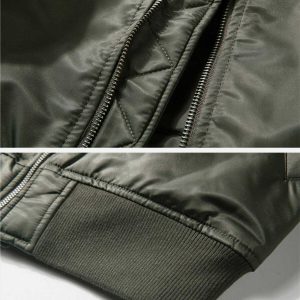 sleek solid color zipup coat winter essential 4035