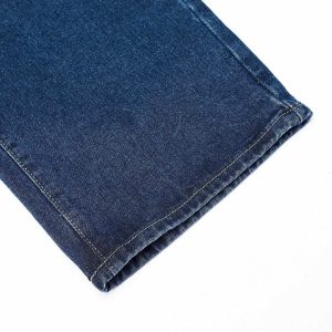 sleek wide leg jeans   youthful straight cut design 7284
