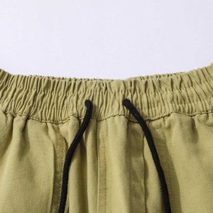 solid color casual pants sleek loose fit & urban comfort 4991