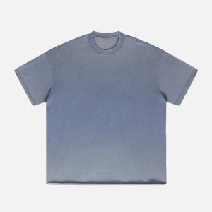 solid color chic pullover tee   sleek & minimalist design 1072
