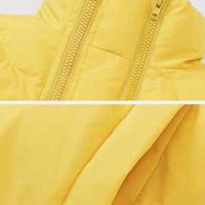 solid double zipper coat   chic & warm winter essential 1580