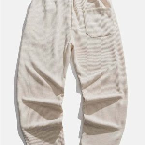 solid stripe sweatpants sleek & youthful urban streetwear 4590