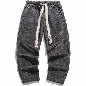 solid stripe sweatpants sleek & youthful urban streetwear 6071