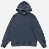 solid washed hoodie   youthful & urban streetwear staple 8683