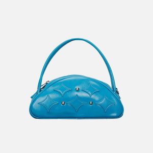 star applique handbag   chic & youthful urban accessory 6618