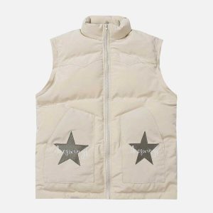 star detachable winter coat versatile star winter coat detachable design chic 1540