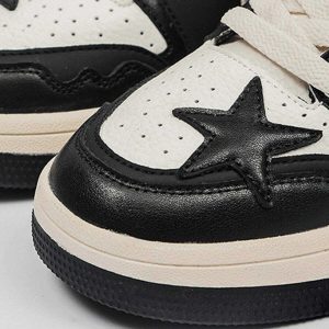 star thick bottom skate shoes youthful thick bottom skate shoes iconic design 2227