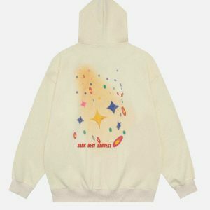 starlight graffiti hoodie urban chic & youthful edge 6147