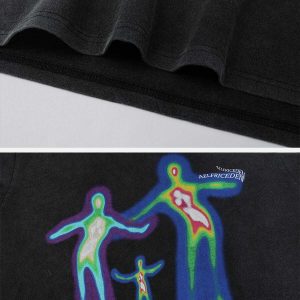 thermal imaging print tee dynamic thermal print t shirt urban & youthful style 2443
