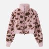trendy leopard sherpa coat   patchwork design & urban chic 6291