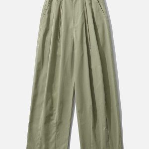 trendy multi wrinkle baggy pants dynamic streetwear look 5055