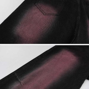 trendy tie dye jeans vibrant wash & urban fit 5433