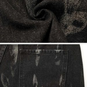 trendy tie dye jeans   youthful & urban streetwear 4550