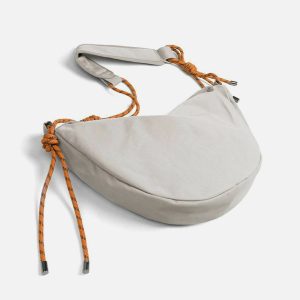 unisex large dumpling crossbody bag   chic & spacious 8866