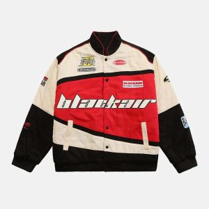 urban blackair motosports jacket   sleek & iconic design 8361