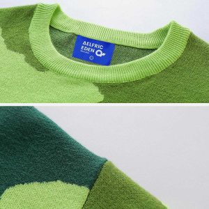 urban camo block sweater   edgy & trending streetwear 3970