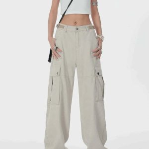 urban cargo pants with hip hop vibe   sleek & trendy fit 1145