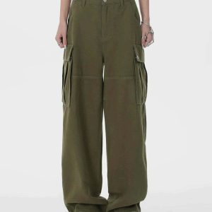 urban cargo pants with hip hop vibe   sleek & trendy fit 3895
