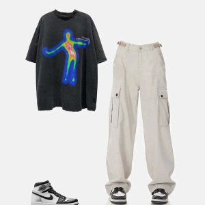 urban cargo pants with hip hop vibe   sleek & trendy fit 4840