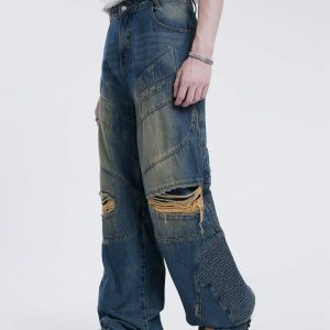 urban chic city of love jeans   distressed & trendy look 1230