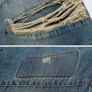 urban chic city of love jeans   distressed & trendy look 5250