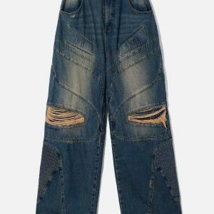 urban chic city of love jeans   distressed & trendy look 6005