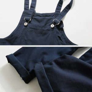 urban chic large pocket overalls   sleek & trendy design 5979