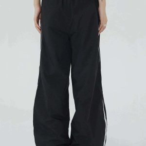 urban chic side zippered sweatpants sleek & trendy fit 1773