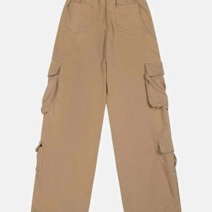 urban drawstring pants with multiple pockets   sleek & functional 2007